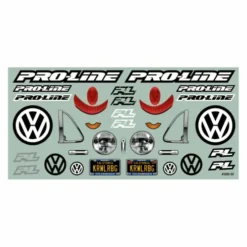 Proline 1/10 Volkswagen Beetle Clear Body 12.3″ (313mm) Wheelbase Crawlers