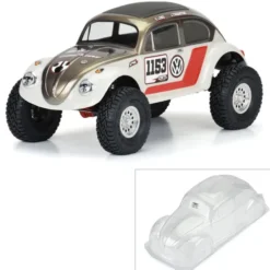 Proline 1/10 Volkswagen Beetle Clear Body 12.3″ (313mm) Wheelbase Crawlers