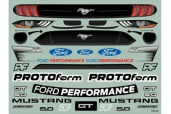Protoform 2021 Ford Mustang GT Clear Body voor Arrma 1/7 Felony
