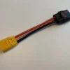 QS8 Anti Spark Verloopkabel naar XT90 12AWG Siliconen kabel