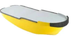 Raboesch rubberen stootrand halfrond 4×2.1 mm – 2 meter lengte