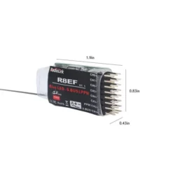 Radiolink T8FB 8-kanaals zender met R8EF ontvanger (mode 2)