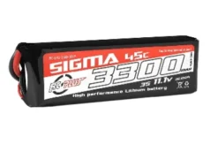RC Plus LiPo Batterypack Sigma 45C-90C 3300 mAh 3S1P 11.1V – XT-60 stekker