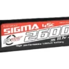 RC Plus LiPo Batterypack Sigma 45C-90C 2600 mAh 3S1P 11.1V – XT-60 stekker