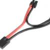RC – Power Y-kabel – Serieel – voor traxxas modellen- 12AWG Siliconen-kabel – 12cm – 1 st