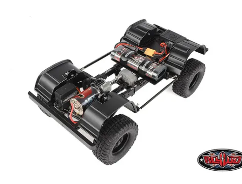 RC4WD Gelande II met 2015 Land Rover Defender D90 Body RTR Grijs