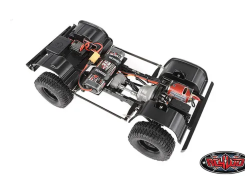RC4WD Gelande II met 2015 Land Rover Defender D90 Body RTR Grijs