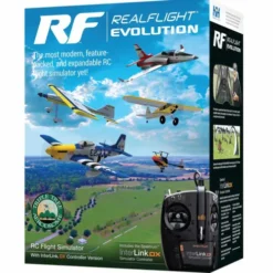 RealFlight Evolution vliegsimulator compleet met Spektrum InterLink DX zender – RFL2000