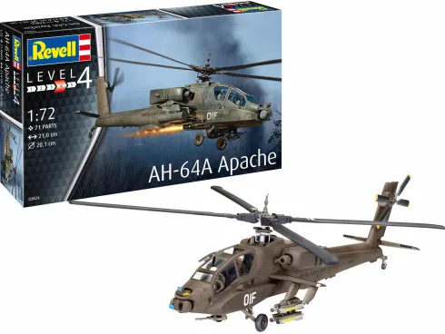 Revell AH-64A Apache 1:72 bouwpakket