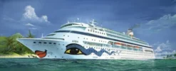 Revell AIDA in 1:1200 bouwpakket met lijm en verf