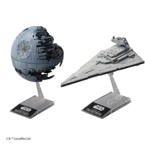 Revell BANDAI Death Star II & Imperial Star Destroyer – RV-01207