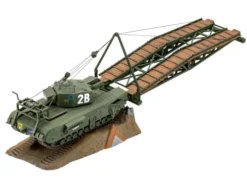 Revell Churchill A.V.R.E. 1:76 bouwpakket inclusief lijm en verf