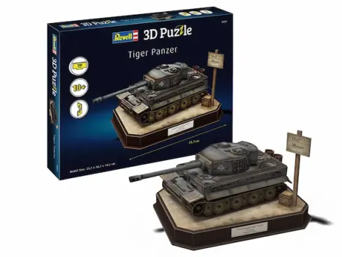 Revell Duitse tank Tiger I in 1/35 bouwpakket – RV-00252