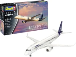 Revell Embraer 190 Lufthansa “New Livery” in 1:144 bouwpakket