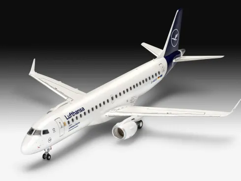 Revell Embraer 190 Lufthansa “New Livery” in 1:144 bouwpakket