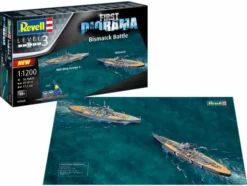 Revell First Diorama Set – Bismarck Battle 1:1200 bouwpakket