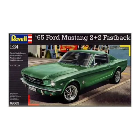Revell 1965 Ford Mustang 2+2 Fastback in 1:24 bouwpakket