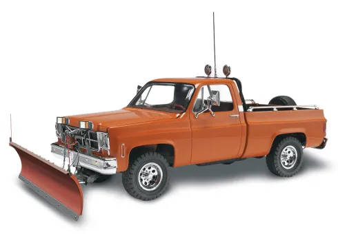 Revell GMC Pickup w/ Snow Plow in 1:24 bouwpakket