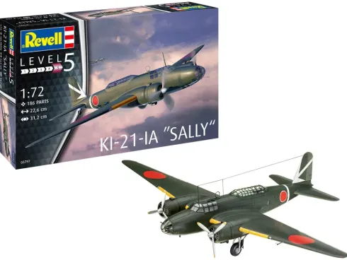 Revell Ki-21-la Sally in 1/72 bouwpakket – RV-03797