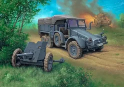 Revell Krupp Protze KFZ 69 met 3,7cm Pak in 1/76 bouwpakket – RV-03344