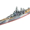 Revell Model Set Battleship U.S.S. Missouri(WWII) in 1:1120 bouwpakket met lijm en verf