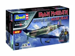 Revell Model Set Spitfire Mk.II “Aces High” Iron Maiden 1:32 bouwpakket met lijm en verf.