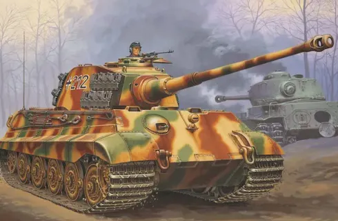 Revell Model Set Tiger II Ausf. B in 1/72 bouwpakket – RV-63129