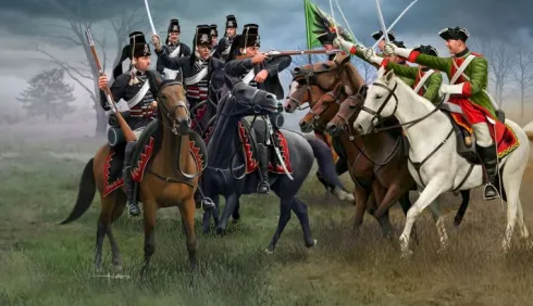 Revell Seven Years War Austrian Dragoons + Prussian Hussars in 1:72 bouwpakket