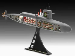 Revell S.S.B. Abraham Lincoln met interieur in 1/253 bouwpakket – RV-05185