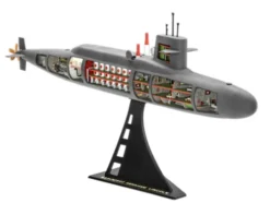 Revell S.S.B. Abraham Lincoln met interieur in 1/253 bouwpakket – RV-05185