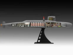 Revell S.S.B. Abraham Lincoln met interieur in 1/253 bouwpakket – RV-05185
