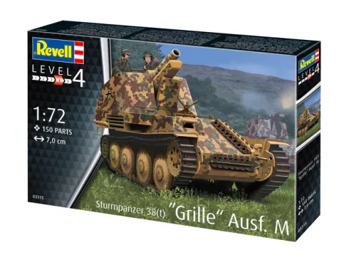 RevellSturmpanzer 38(t) Grille Ausf. M in 1/72 bouwpakket – RV-03315