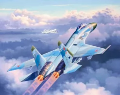 Revell Suchoi Su-27 Flanker in 1:144 bouwpakket met lijm en verf