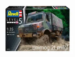 Revell Unimog 2T milgl in 1:35 bouwpakket