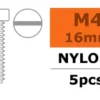 Revtec – Cilinderkopschroef – M4X16 – Nylon – 5 st –GF-0310-007
