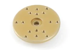 Revtec – Precisie aluminium servo-arm – 7075 T-6 Alu. – Rond 28mm – 24T Hitec – 1 st