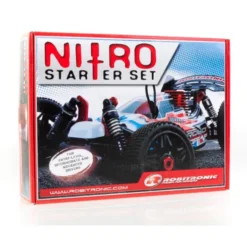 Robitronic Nitro Starterkit (Glow Starter 2000mAh, Brandstoffles, Gereedschap)