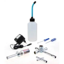 Robitronic Nitro Starterkit (Glow Starter 2000mAh, Brandstoffles, Gereedschap)