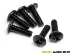 Round Head Screw M3x10mm 6Pcs – MV22057