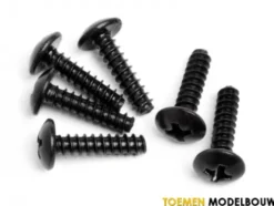 Round Head Screw M3x12mm 6Pcs – MV22048
