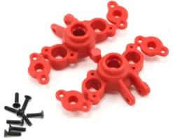 RPM 1/16 E-Revo & Slash Axle Carriers – Red RPM73169