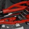 RPM Front Right A-arms for the ARRMA 6S (V5 & EXB) line of Vehicles Black
