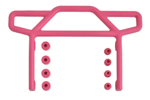 RPM Rear Bumper for the Traxxas Rustler 2wd – Pink RPM70817
