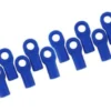 RPM Rod Ends Short for Traxxas 1/10 – Blue RPM80475