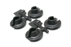 RPM Spring Cups Traxxas 1/10 – Black RPM73152