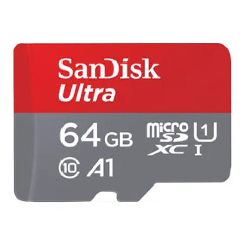 SanDisk 64GB micro SD Ultra UHS-I A1 (100MB/s)