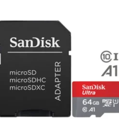 SanDisk 64GB micro SD Ultra UHS-I A1 (100MB/s)