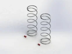 SHOCK SPRING 75MM RED (88 GF/MM)(2PCS) – TD330816