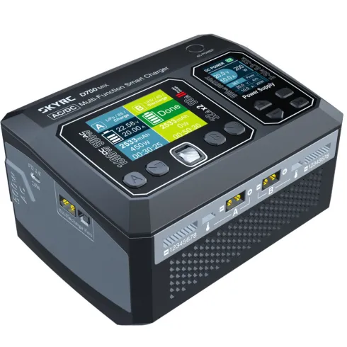 SkyRC D750 MIX Lader – LiPo 1-8S, 32A, 500W AC / 1600W DC