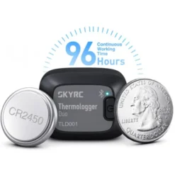 SkyRC Thermologger DUO TLD001 – Temperatuurmonitor voor Motor en ESC